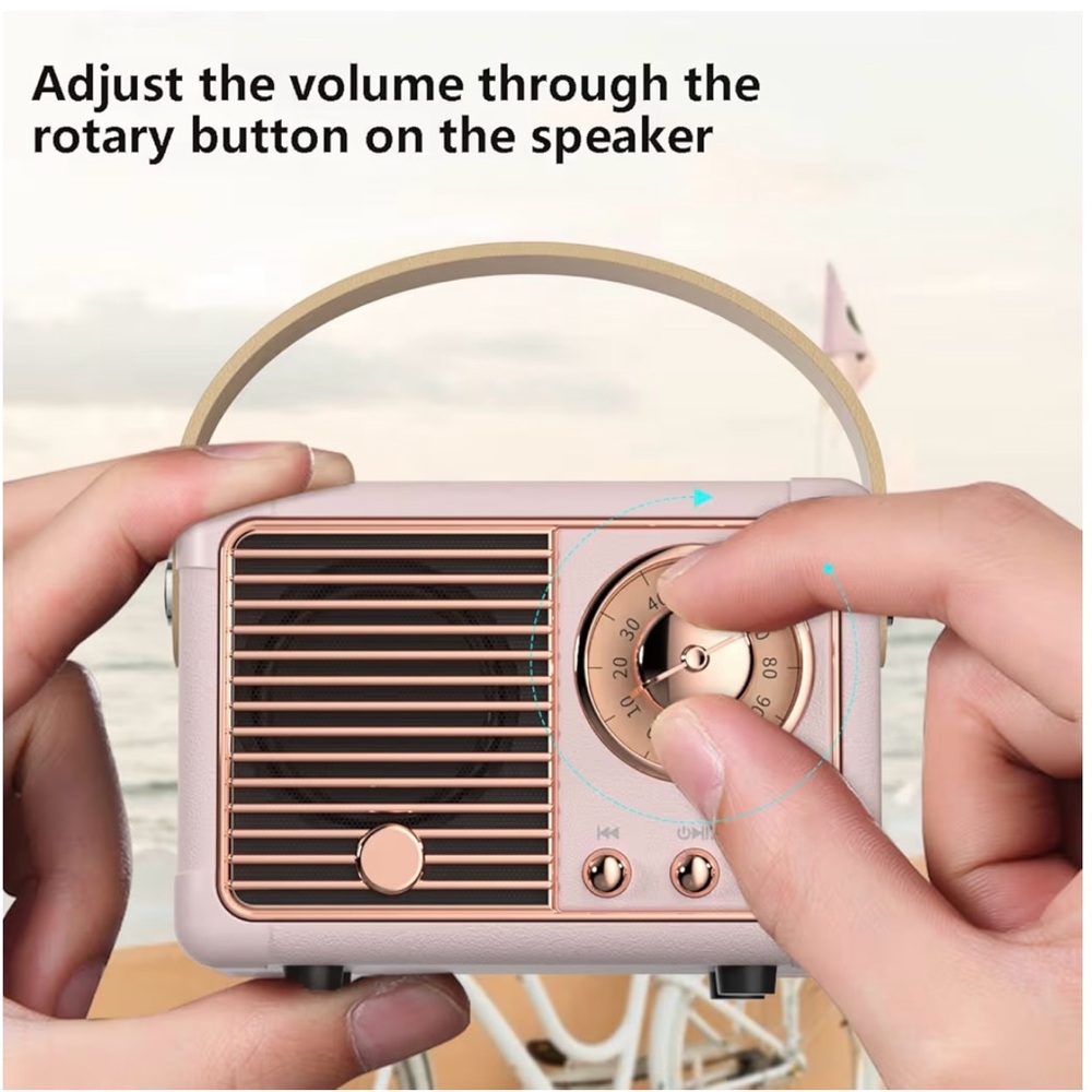 Retro portable Bluetooth speaker - Picture 8 of 9
